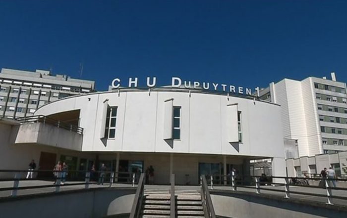 Incendie au CHU de Limoges-Crédit Google earth