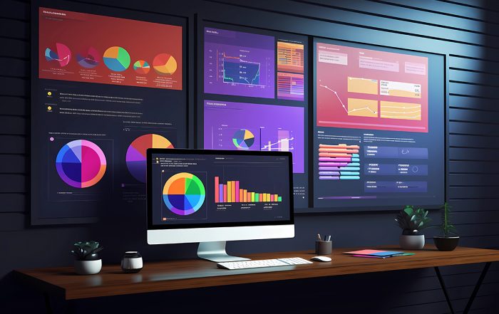 Intuitive Workflow: Futuristic Charts and Diagrams in High-Tech - Crédit : Cevko/AdobeStock