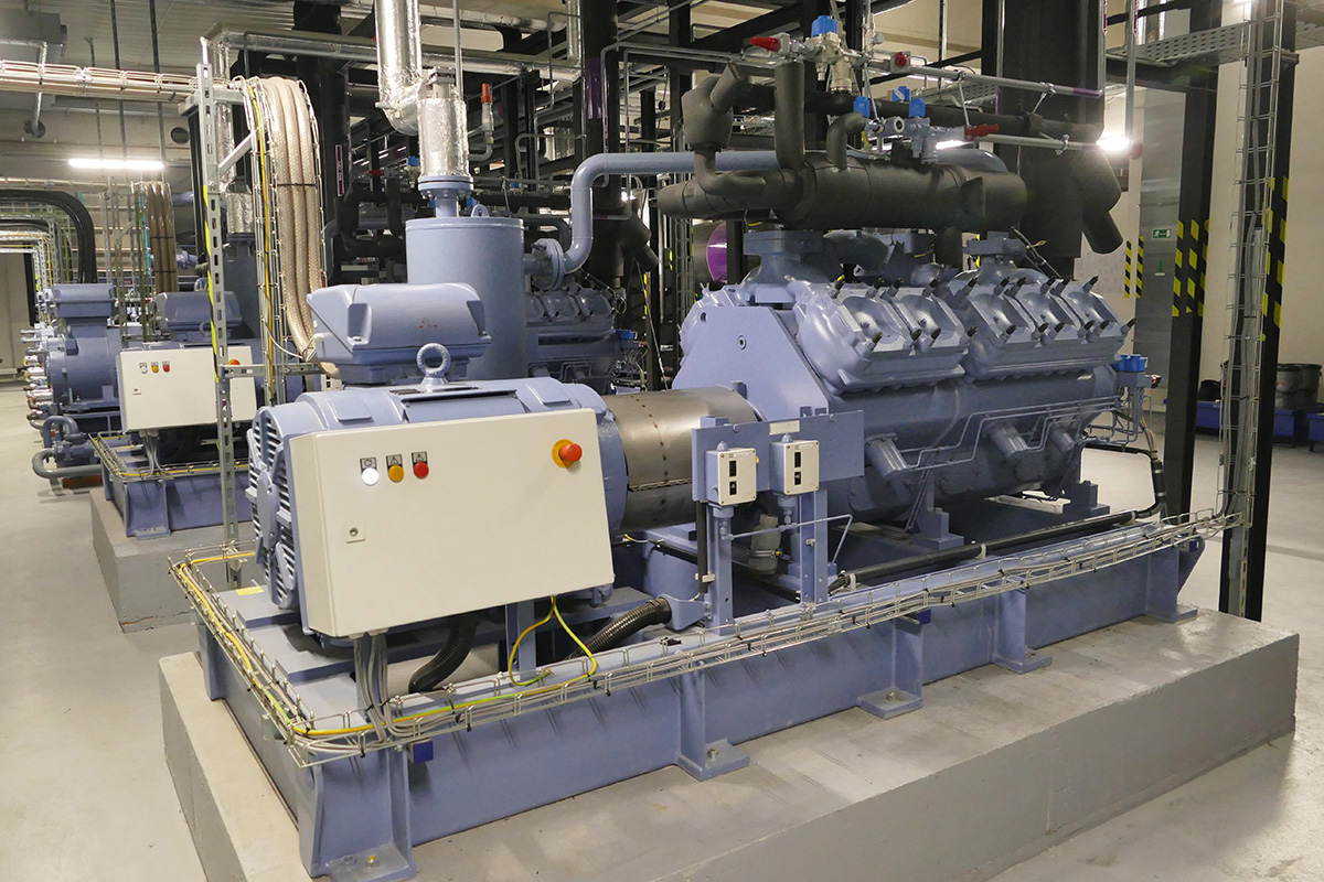 Piston compressor ammonia industrial refrigeration system - Crédit : Milan/AdobeStock