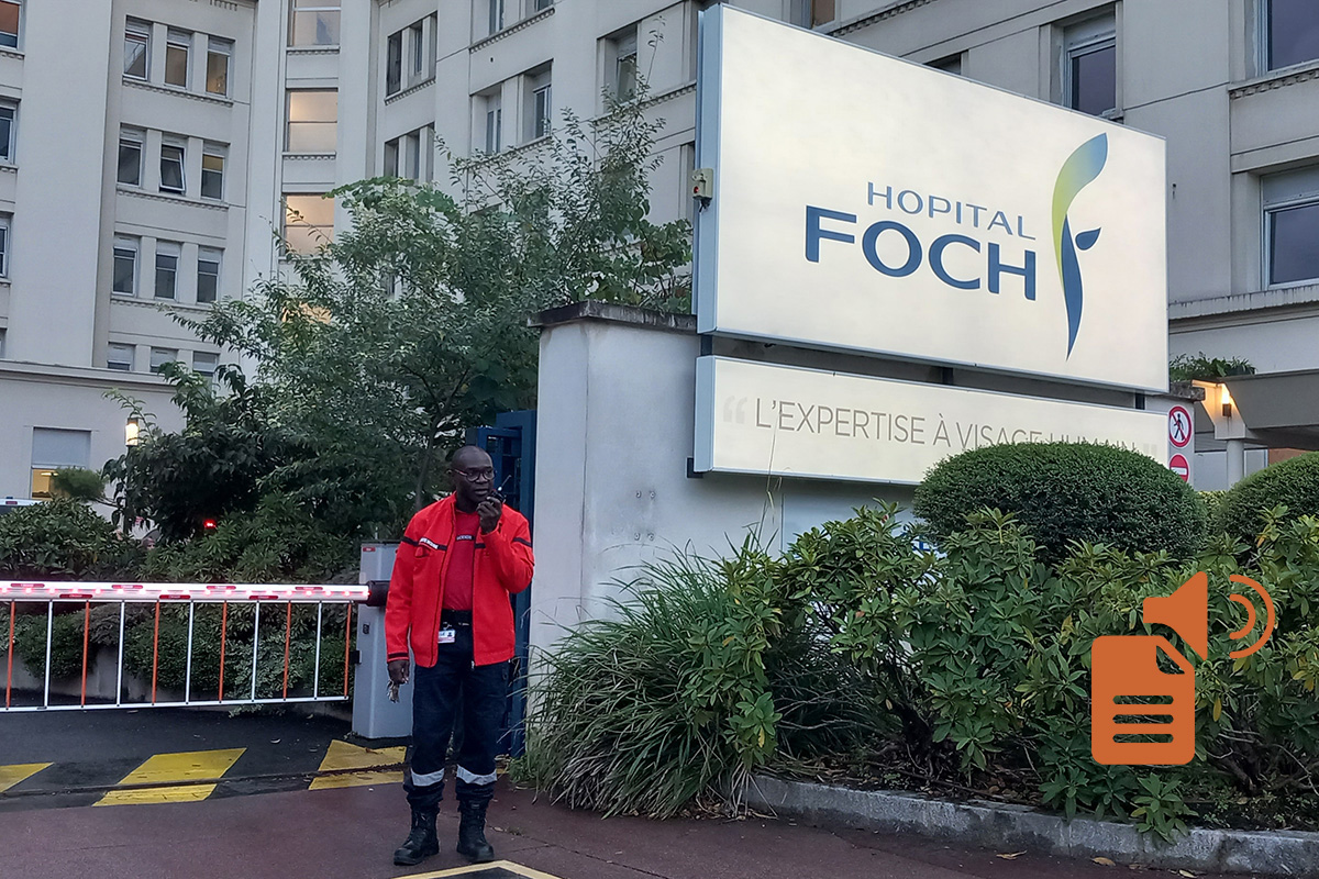 Hôpital Foch à Paris - Crédit : Rodolphe Temple