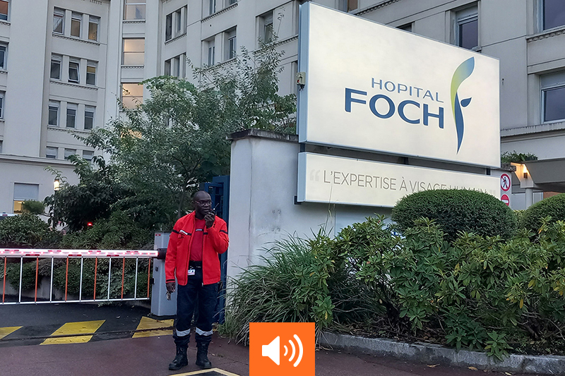 Hôpital Foch à Paris - Crédit : Rodolphe Temple