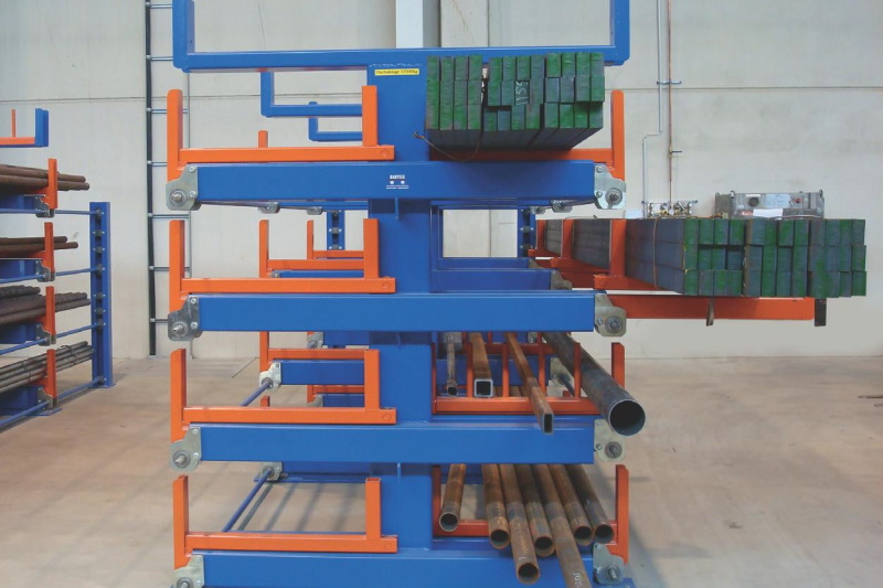 Rack de Stockage à tiroirs double en situation - Crédit : Segema