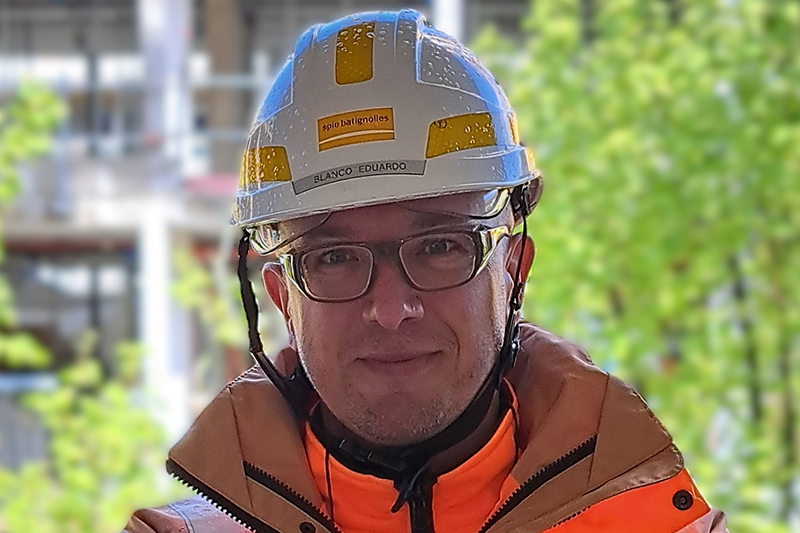 Eduardo Blanco-Muñoz, directeur Prévention HSSE du groupe Spie Batignolles ©Eduardo Blanco-Muñoz