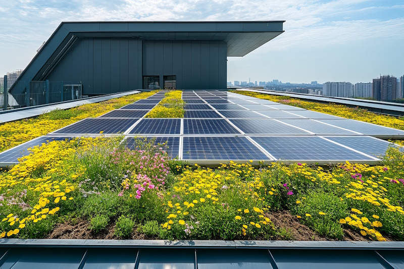 ICPE-dispositif de production d’énergies renouvelables ou un système de végétalisation-Crédit: Galina-AdobeStock ICPE-dispositif de production d’énergies renouvelables ou un système de végétalisation-Crédit: Galina-AdobeStock