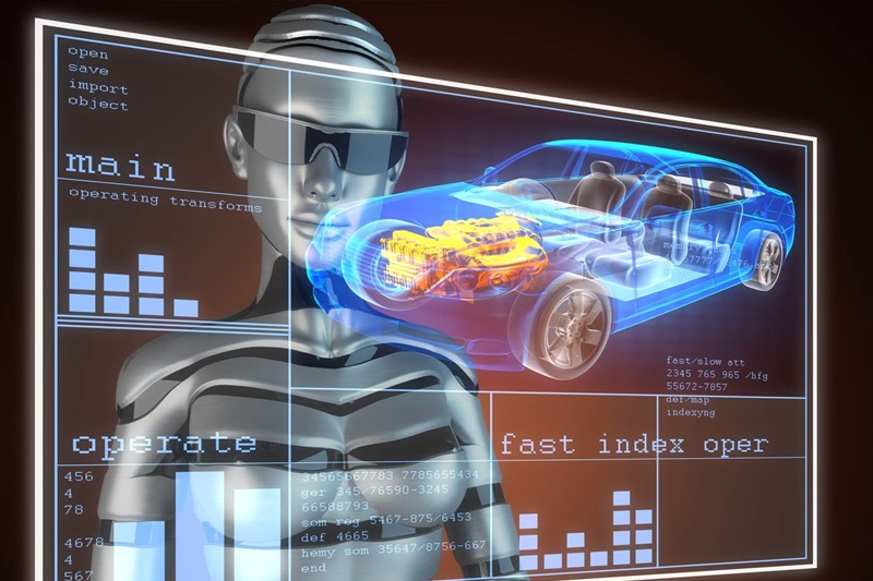 Une chaîne de production automobile automatisée. Crédit : Fotolia – Videodoctor Une chaîne de production automobile automatisée. Crédit : Fotolia - Videodoctor