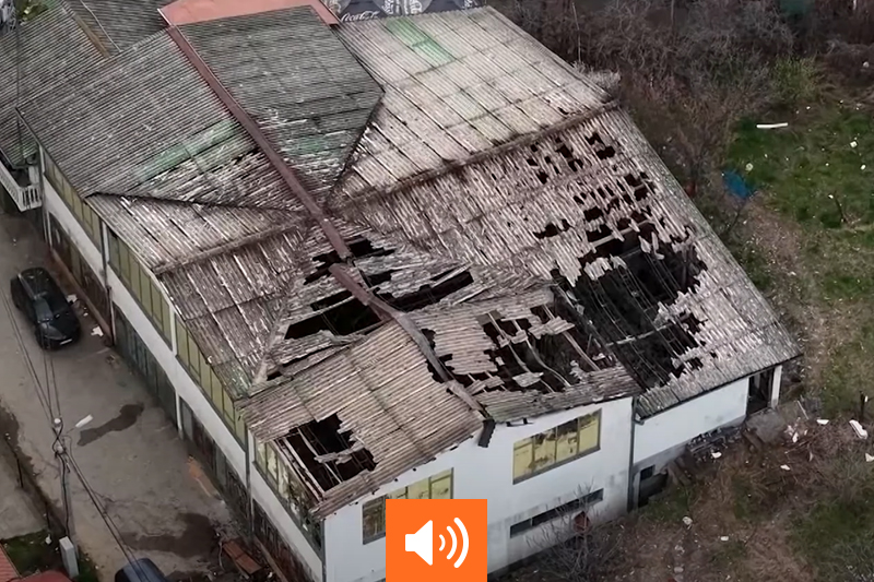 Capture d'écran RTBF - Incendie discothèque Macédoine