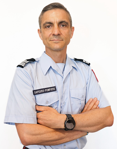 Colonel Frédéric Goulet © Sdis 51 Colonel Frédéric Goulet © Sdis 51