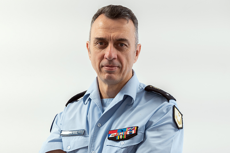 Général Patrick Perrot, conseiller IA auprès du commandement ©Gendarmerie nationale