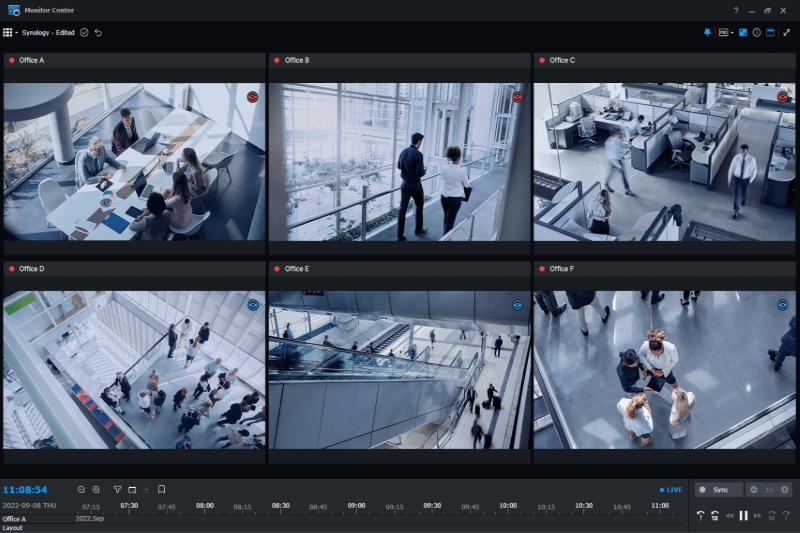 Synology se développe dans la vidéosurveillance et l’IA (intelligence artificielle). Crédit photo Synology. Synology se développe dans la vidéosurveillance et l'IA (intelligence artificielle). Crédit photo Synology.
