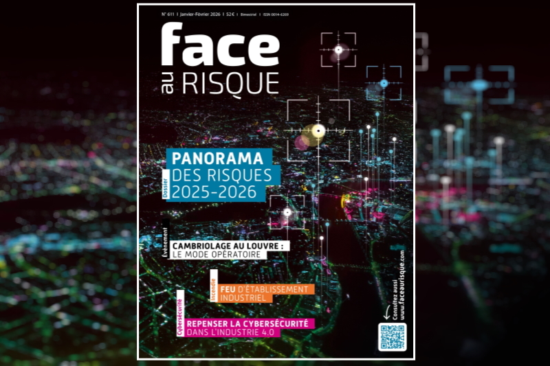 Couv Panorama des risques 2025 – 2026 (Face au Risque 611 – janvier février 2026) Couv Panorama des risques 2025 - 2026 (Face au Risque 611 - janvier février 2026).
