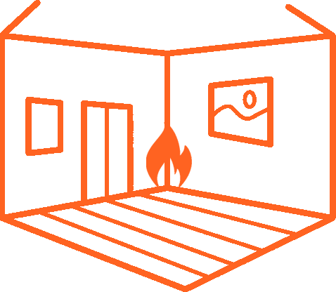 Local résistant au feu © Noun Project