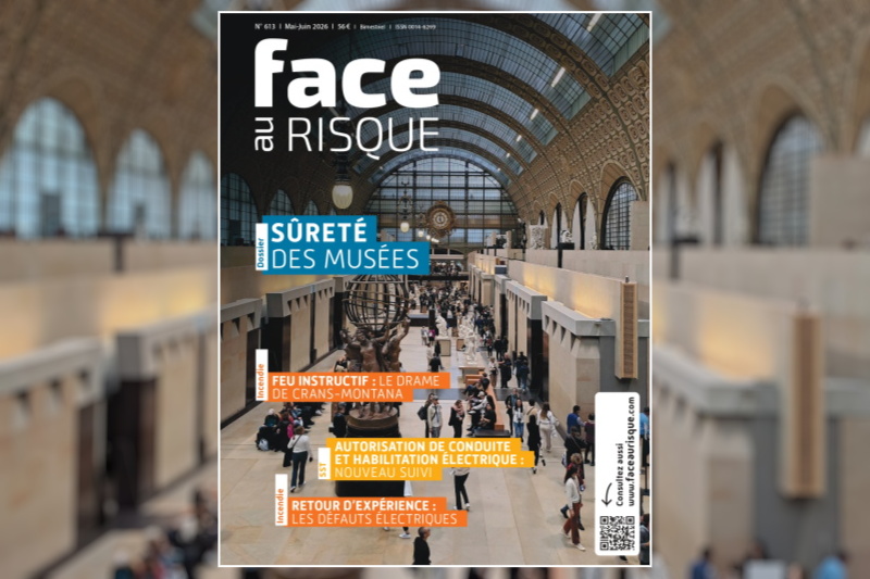 Sûreté des musées dossier couverture n 513 magazine Face au Risque (mai-juin 2026)