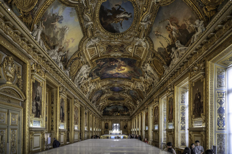 Musée du Louvre, galerie d'Apollon (2024) CC Wilfridor Wikimedia