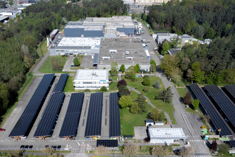 Site Siemens à Haguenau. Crédit : Siemens. Site Siemens d'Haguenau