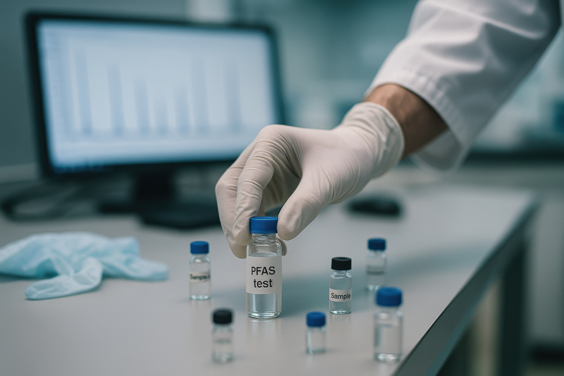 Le 1er septembre 2026 marque le démarrage officiel de l’obligation de surveillance et de quantification des Pfas pour certaines ICPE. Crédit : Marina Dubin/AdobeStock Le 1er septembre 2026 marque le démarrage officiel de l'obligation de surveillance et de quantification des Pfas pour certaines ICPE. Crédit : Marina Dubin/AdobeStock