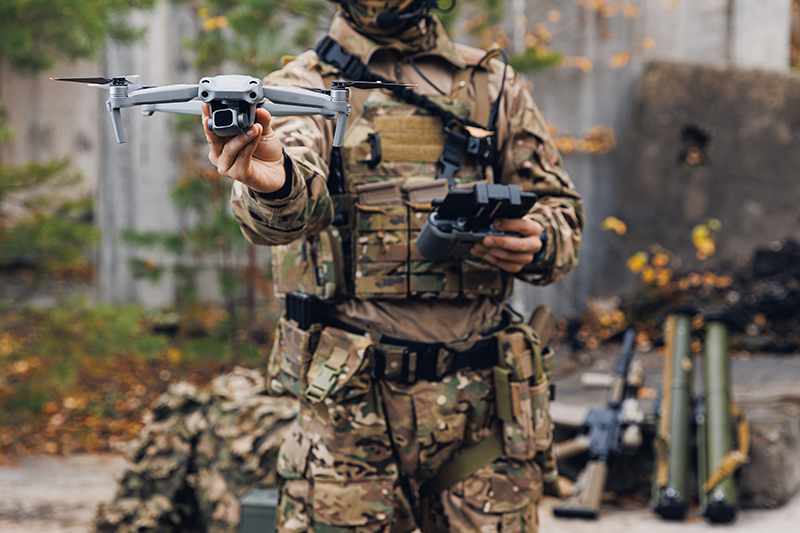 Les objectifs de l’Armée de Terre sont élevés avec l’achat de 15 000 drones dès cette année © Parilov-AdobeStock. Les objectifs de l’Armée de Terre sont élevés avec l’achat de 15 000 drones dès cette année © Parilov-AdobeStock